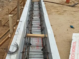  DS-1250 Фундаментные работы